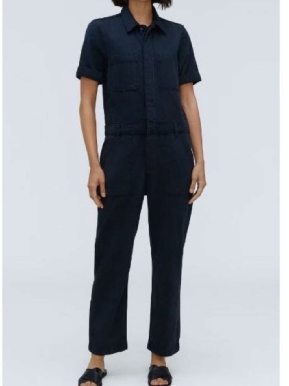Everlane The Super Soft Jean Coverall 0